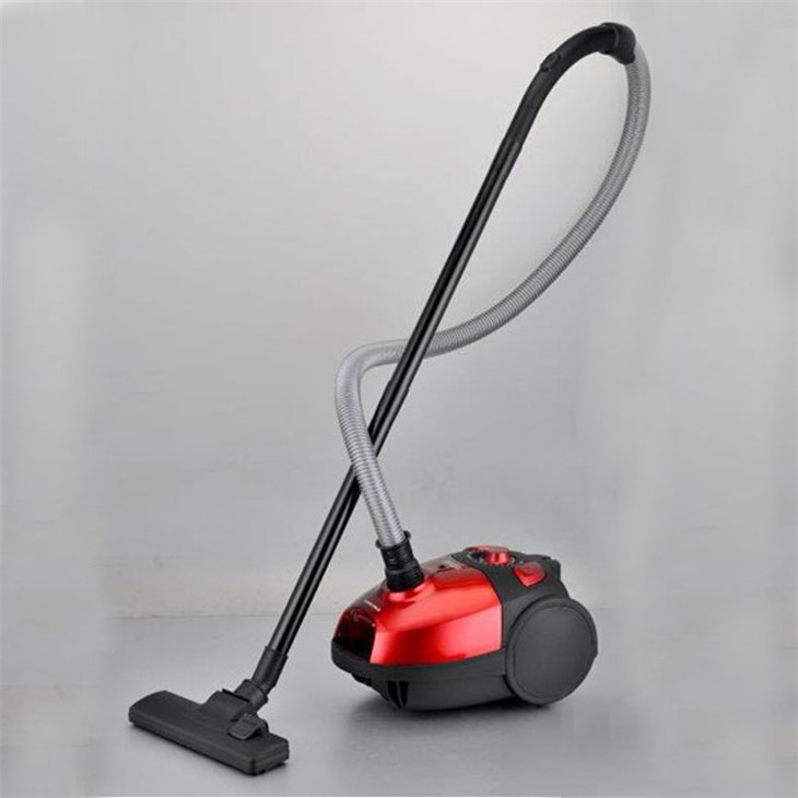 bagged upright vacuum cleaner with attachments